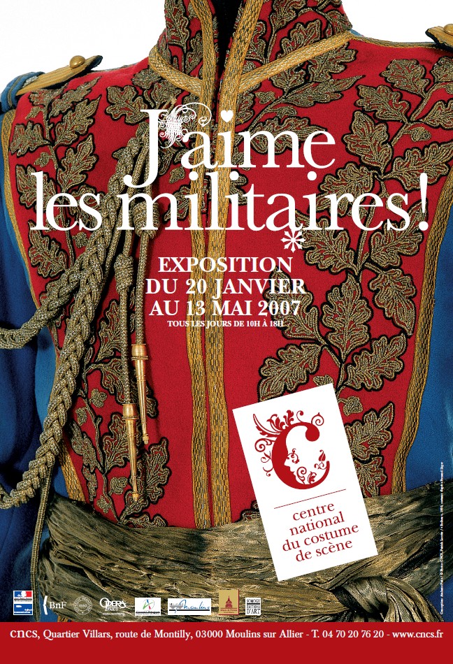 Affiche "J’aime les militaires !"