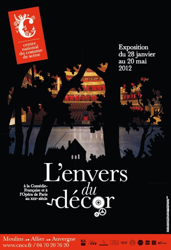 Affiche "L’Envers du décor à la Comédie-Française et à l’Opéra national de Paris"