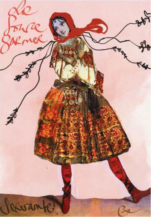 Reproduction "La Caucasienne"