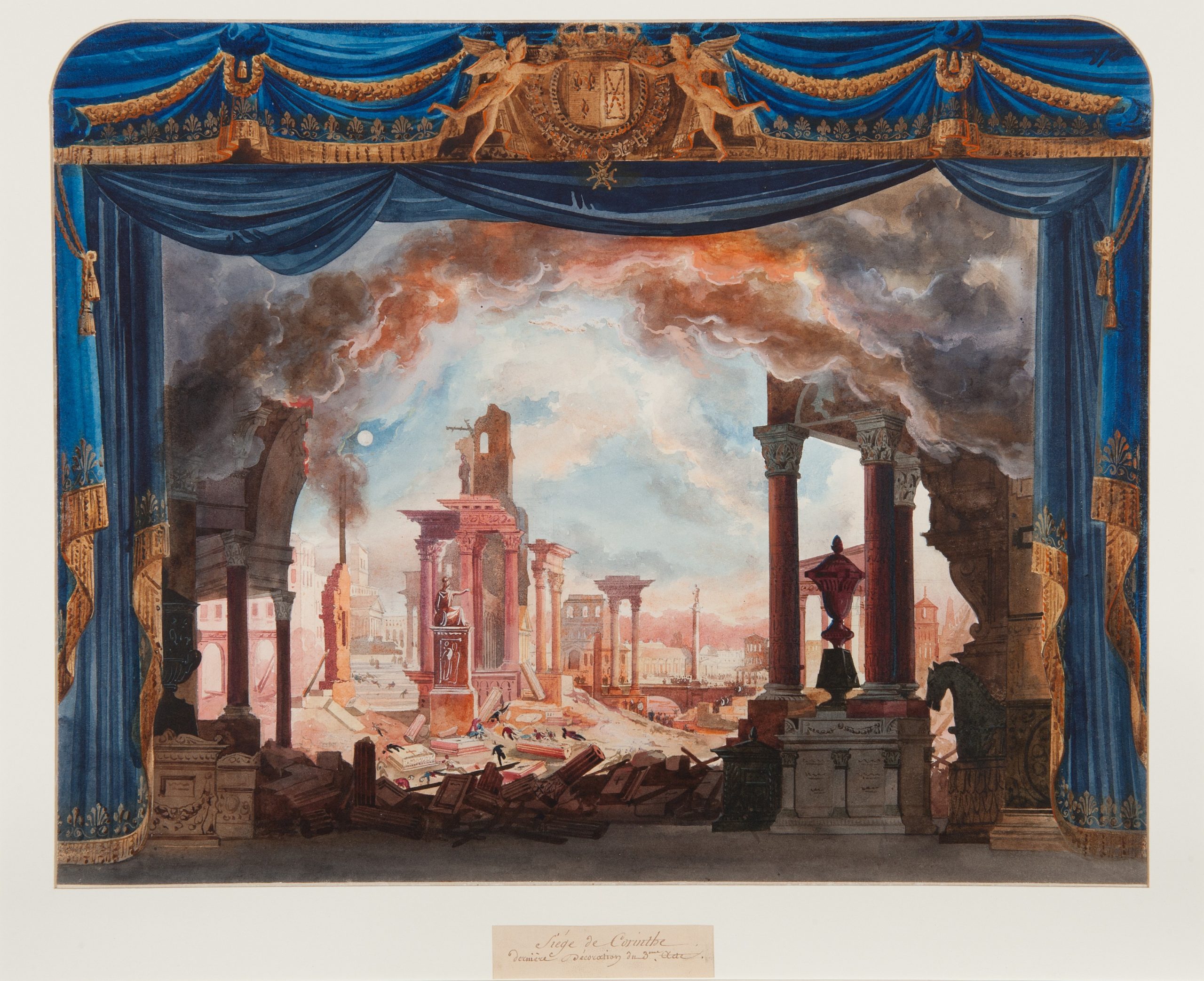 Reproduction «Le siège de Corinthe»