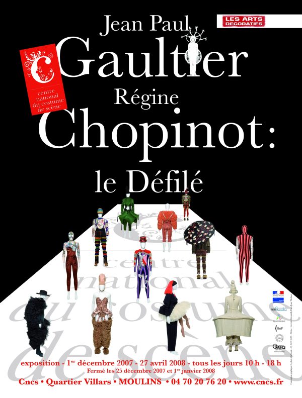 Affiche petit format « Gaultier-Chopinot, le défilé » Affiche petit format « Gaultier-Chopinot, le défilé »