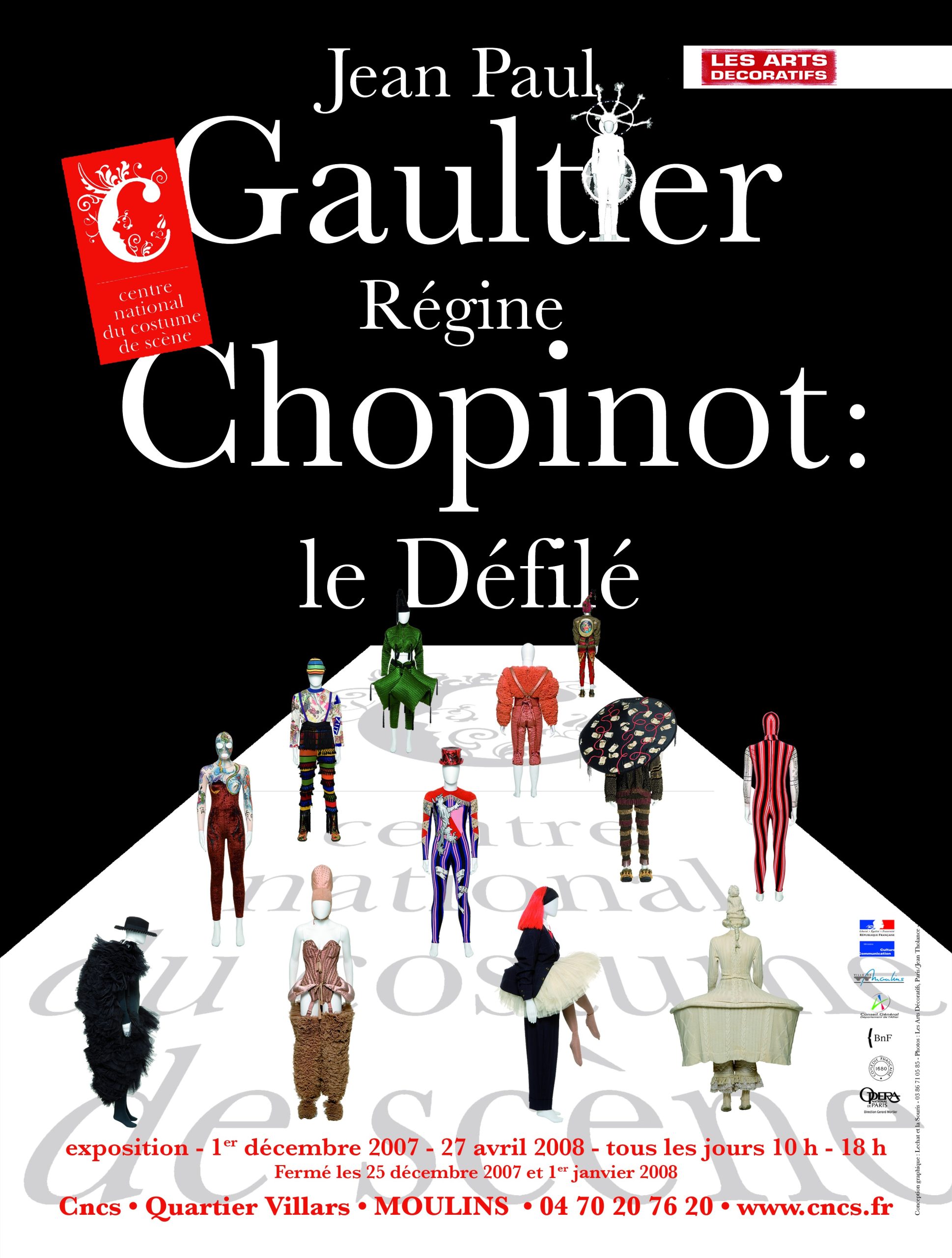 Affiche petit format « Gaultier-Chopinot, le défilé »