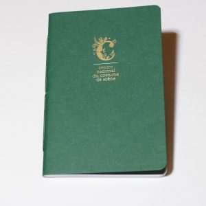 Carnet vert foncé