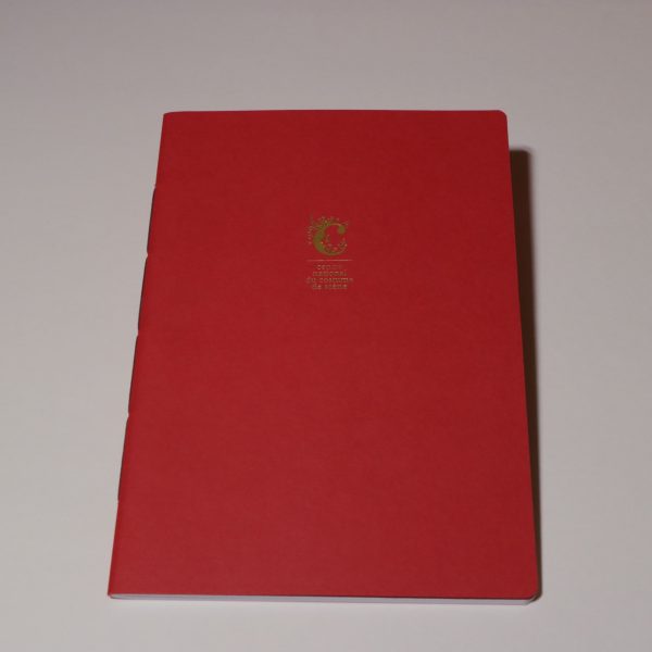Cahier vermillon