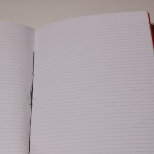 Cahier vermillon