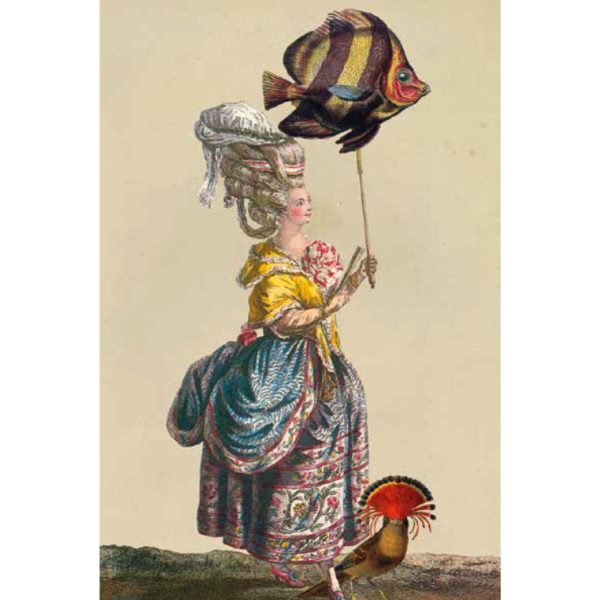 Carnet avec élastique - création M. Christian Lacroix