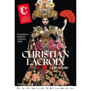 Affiche "Christian Lacroix en scène"