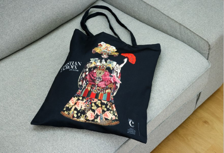 Sac tissus - création M. Christian Lacroix